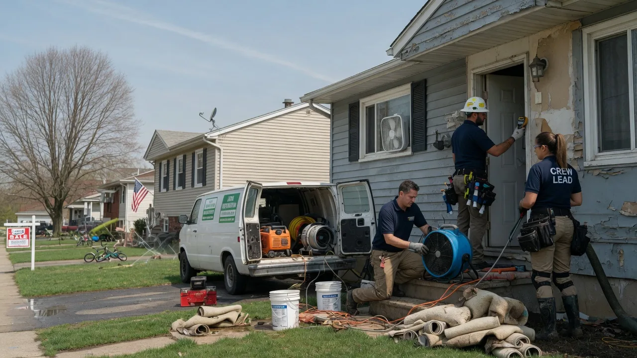 Flood Cleanup in Calvin, OK near me