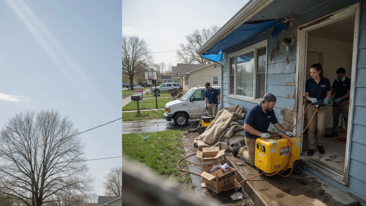 Basement Flood Cleanup in Calvin, OK near me